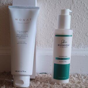 Exfoliate & Refine Body Polish + Calm Body Lotion